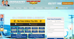 Desktop Screenshot of lernerandrowe.com